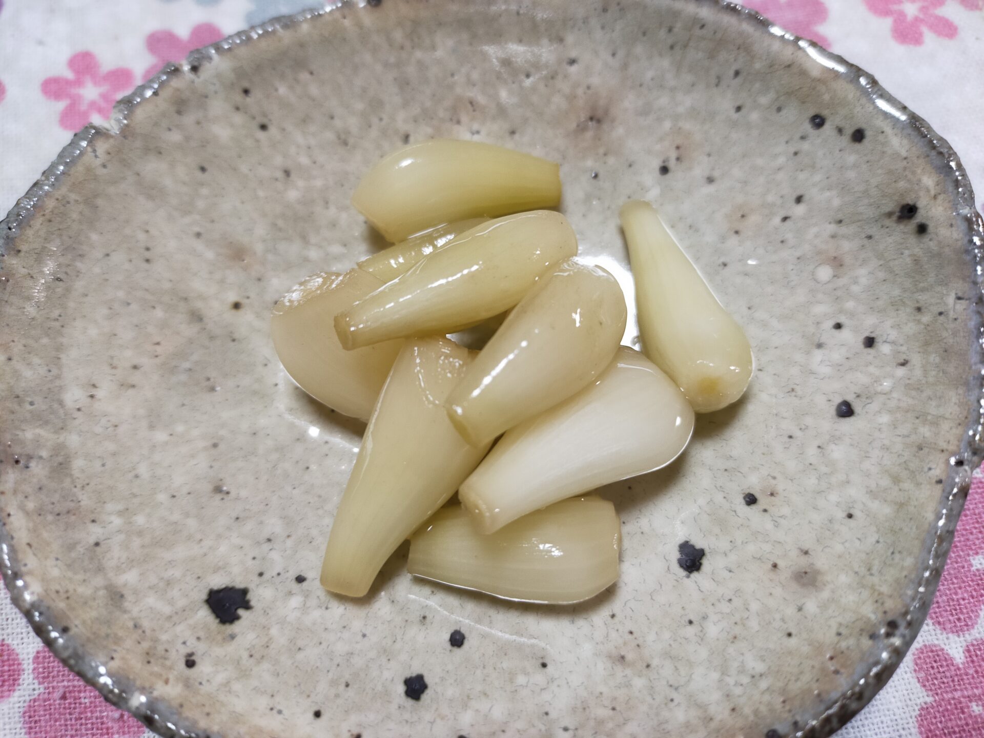 らっきょう甘酢漬け Blackberry Cafe
